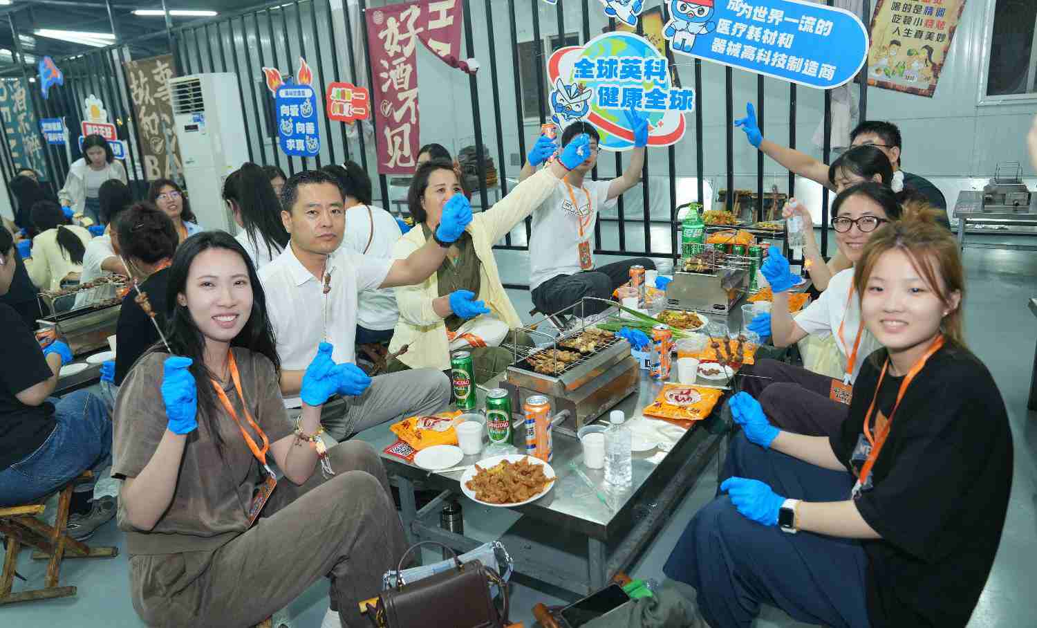 yp街机粉丝节，烧烤狂欢夜